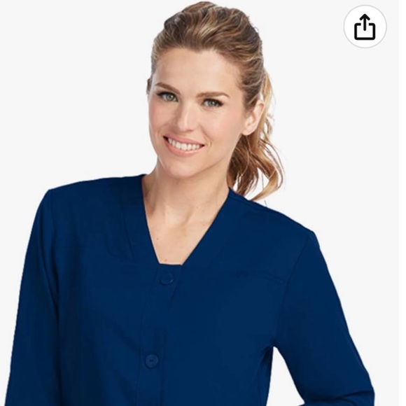 Barco Uniforms Jackets & Coats New Uniform Jacket Greys Anatomy Scrubs Xl Warmup Advantage